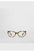 فریم عینک چشم گربه ای زنانه پلنگی بربری-1
