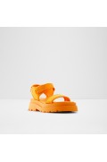 صندل نارنجی ساده لژدار آلدو-4