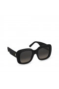 عینک آفتابی زنانه فریم مربعی مشکی لویی ویتون-1