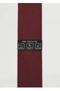 کراوات طرح دار مردانه رنگ شرابی منگو-5