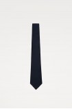 کراوات بیسیک مردانه آبی سرمه ای زارا