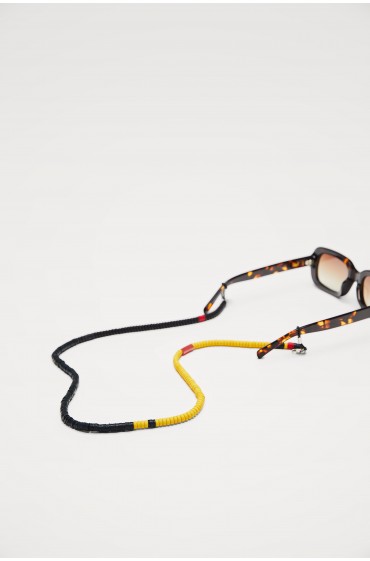 گردنبند زنجیره ای عینک مهره دار مردانه مختلف  زارا