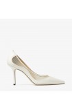کفش پاشنه بلند عروس چرم مدل لاو 85 زنانه جیمی چو