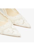 کفش پاشنه بلند عروس گیپوری مدل لاو 85 زنانه جیمی چو-2