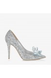 کفش پاشنه بلند عروس کریستالی مدل آوریل 100 زنانه جیمی چو