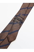 کراوات ابریشمی راه راه مردانه شسته ماسیمودوتی-1