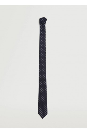کراوات الگوی هندسی مردانه رنگ شرابی منگو-2