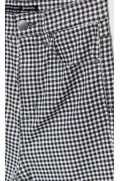 شلوار پارچه ای سوپر فاق بلند چاپ شده زنانه مشکی استرادیوریوس-6