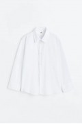 پیراهن پسرانه سفید اچ اند ام 0812928001-2