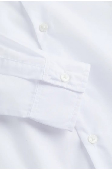 پیراهن پسرانه سفید اچ اند ام 0812928001-3