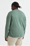تاپ 3 تایی Regular Fit Jersey مردانه آبی/سبز/خاکستری اچ اند ام