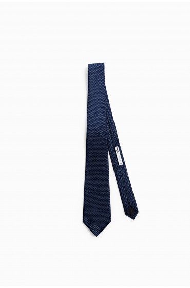 کراوات بافت مردانه آبی  زارا