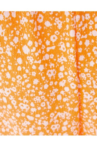 سرهمی با طرح گل زنانه نارنجی برشکا