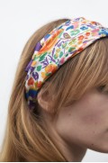 روسری ساتن چاپ شده زنانه چند رنگ زارا