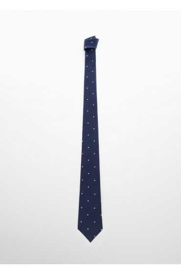 کراوات -- مردانه آبی سرمه ای منگو