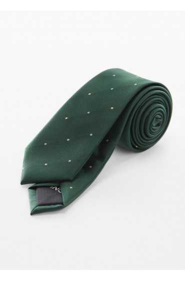 کراوات -- مردانه سبز تیره منگو