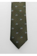 کراوات چاپی پوست حیوان مردانه خاکی منگو
