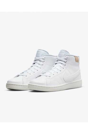 کتونی Nike Court Royale 2 عددی Mid زنانه سفید/سفید نایک