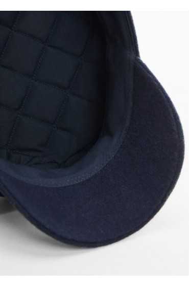 کلاه محافظ زنانه آبی سرمه ای منگو