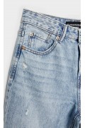شلوار جین راسته D92 زنانه جین آبی استرادیوریوس
