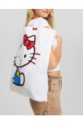 کیف دوشی چاپ شده Hello Kitty زنانه سفید برشکا