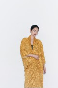 کیمونوی گلدوزی شده زنانه خردلی زارا