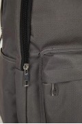 کوله پشتی مدرسه پارچه ای ضد آب خود ترمیم کننده یونیسکس مردانه خاکستری  دیفکتو