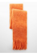 روسری منگوله ای زنانه نارنجی منگو