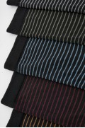 جوراب کراوات راه راه مردانه رنگی پل اند بیر