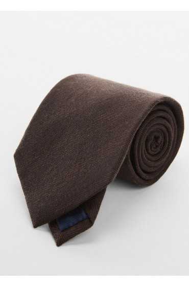 کراوات -- مردانه قهوه ای منگو