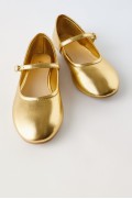کفش تخت دخترانه طلایی زارا  2500/330/091