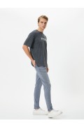 شلوار جین Skinny Fit - Michael Jean مردانه استخوانی نیل  کوتون