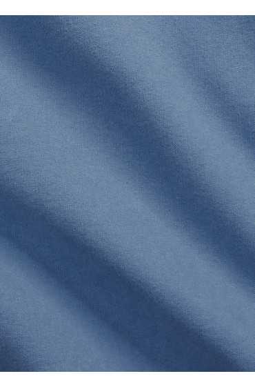 پیراهن آکسفورد کاستم فیت نخی آبی آسمانی مردانه رالف رولن