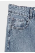 شلوار جین راسته زنانه جین آبی استرادیوریوس