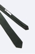 کراوات 100% ابریشمی جذب مردانه خزه سبز  زارا