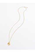 گردنبند بلند با جزئیات گره زنانه طلایی ماسیمودوتی