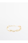 دستبند چند تکه زنانه طلایی ماسیمودوتی