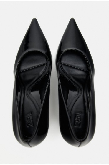 کفش پاشنه بلند استیلتو زنانه مشکی زارا
