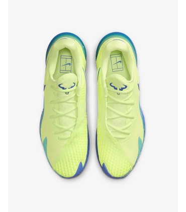 NikeCourt Zoom Vapor Cage 4 رک مردانه نور لیمو توئیست/عکس نور آبی/بازی رویال نایک