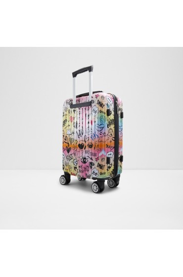 چمدان مسافرتی  چهارخانه کردن زنانه چند رنگ آلدو