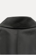 کت تک نصب شده ZW COLLECTION زنانه مشکی زارا