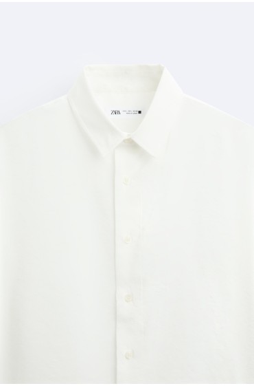 پیراهن MODAL BLEND مردانه سفید صدفی  زارا