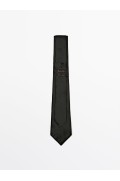 کراوات 100% بافت ابریشم مردانه سبز ماسیمودوتی