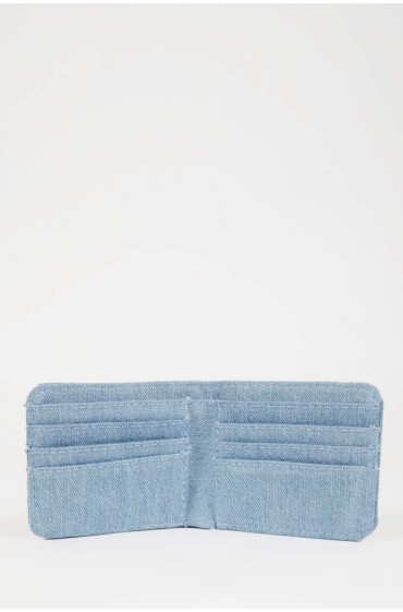 کیف پول شلوار جین مردانه مردانه آبی  دیفکتو