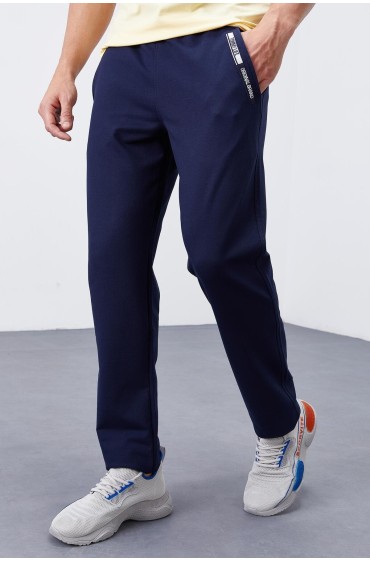 زیپ جیب نیلی با جزئیات استاندارد فیت اندام کلاسیک لباس شب ورزشی مردانه پایین - 84681 مردانه نیلی  ال سی وایکیکی