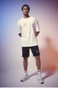 تیشرت یقه کوتاه DeFactoFit NBA Wordmark Oversize Fit Crew مردانه اکرو  دیفکتو
