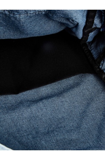 کوله پشتی شلوار جین زنانه مردانه آب مشکی  ال سی وایکیکی