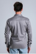 پیراهن جیر فصلی با فلپ دو جیب XC U16463 مردانه استخوانی  ال سی وایکیکی