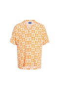پیراهن مردانه نارنجی طرح Gallery Resort مردانه نارنجی  ال سی وایکیکی