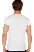 زیر پیراهن سفید نخی آستین کوتاه مردانه یقه هفت 6 عدد 317B مردانه سفید  ال سی وایکیکی